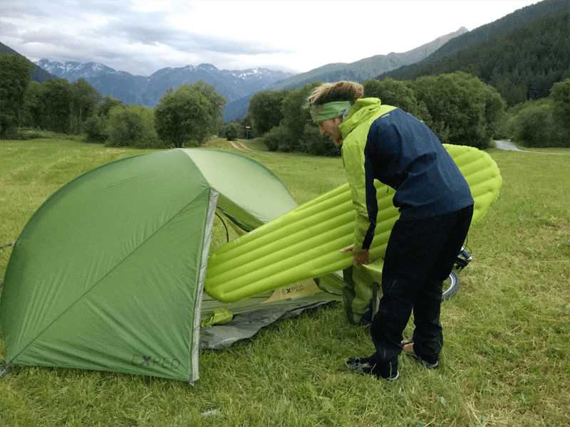Exped 極輕量木乃伊型環保充氣睡墊 R值2.9/365g 附打氣袋 Ultra 3R 45450